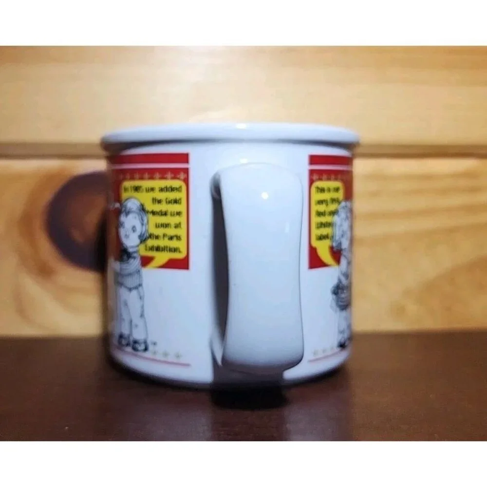Campbells Kids 1999 Westwood First Red & White Label 14 oz Oversize Cup Soup Mug